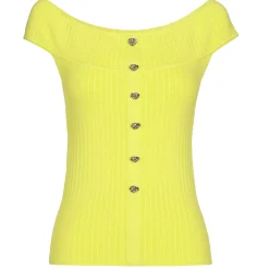 1242-80 / Aansluitende Geklede Top Met Stretch>Caroline Biss Discount