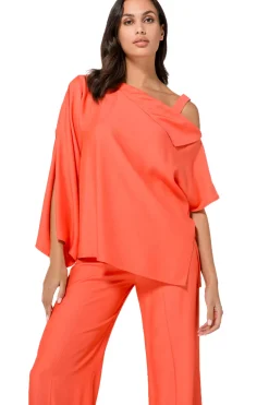 1686-55 / Asymmetrische Geklede Top><noscript><img width=