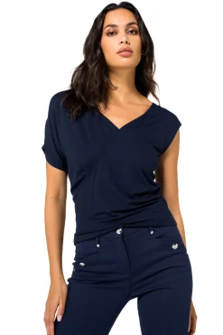 1901-21 / Asymmetrische T-Shirt In Jersey>Caroline Biss New