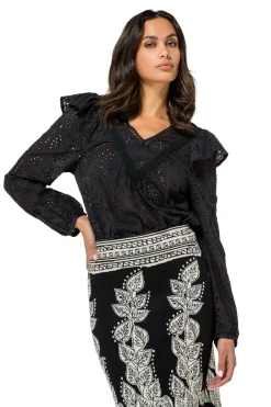 1680-10 / Body Met Broderie En Schoudereffect><noscript><img width=