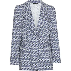 1850-29 / Comfortabele Blazer Pop-Art Print>Caroline Biss New