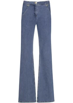 1524-24 / Comfortabele Bootcut Jeans, Normal Waist>Caroline Biss