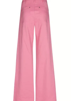 1579-71 / Comfortabele Broek In Katoen, Wijd Been, Normal Waist>Caroline Biss Online