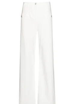 1502-91 / Comfortabele Broek, Jeanslook, Recht Been, High Waist>Caroline Biss Online