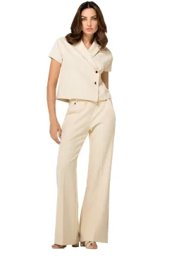 1583-34 / Comfortabele Citylook Broek, Recht Been, Normal Waist><noscript><img width=