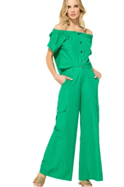3654-61 / Comfortabele Off-Shoulder Top>Caroline Biss Best