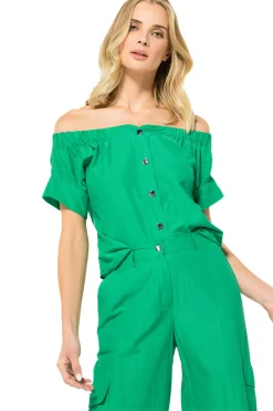 3654-61 / Comfortabele Off-Shoulder Top><noscript><img width=