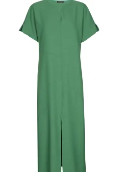 1124-62 / Comfortabele Rechtvallende Midi Jurk>Caroline Biss