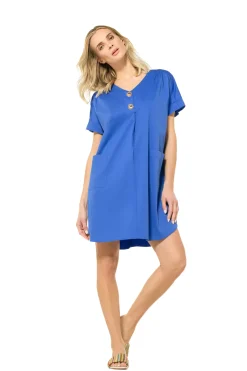 3173-26 / Comfortabele Rechtvallende Jurk><noscript><img width=