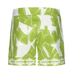 3555-79 / Comfortabele Short In Pique Katoen, Normal Waist><noscript><img width=