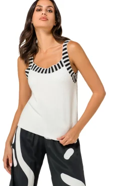 1209-91 / Comfortabele Top>Caroline Biss New