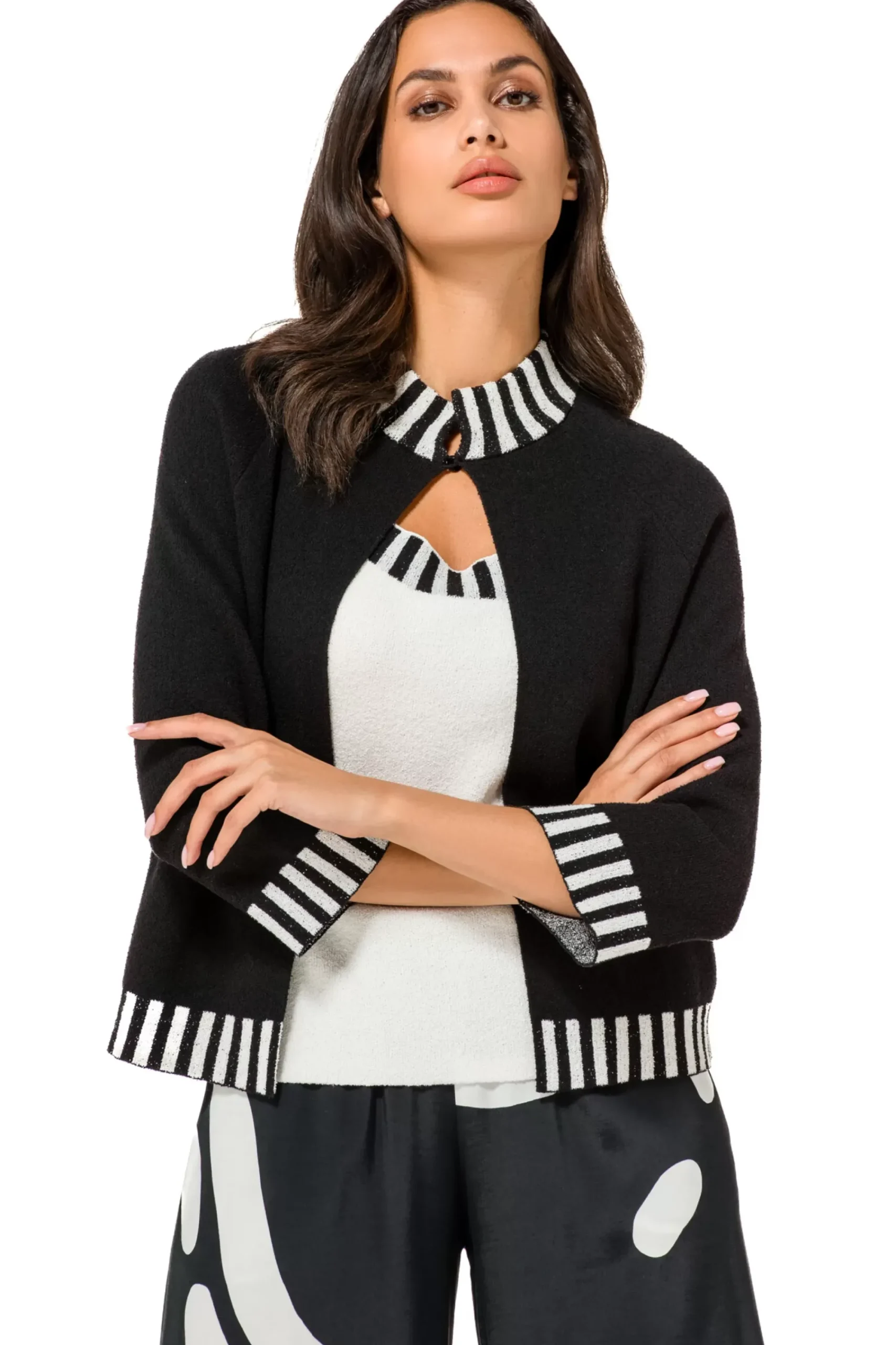 1209-91 / Comfortabele Top>Caroline Biss New
