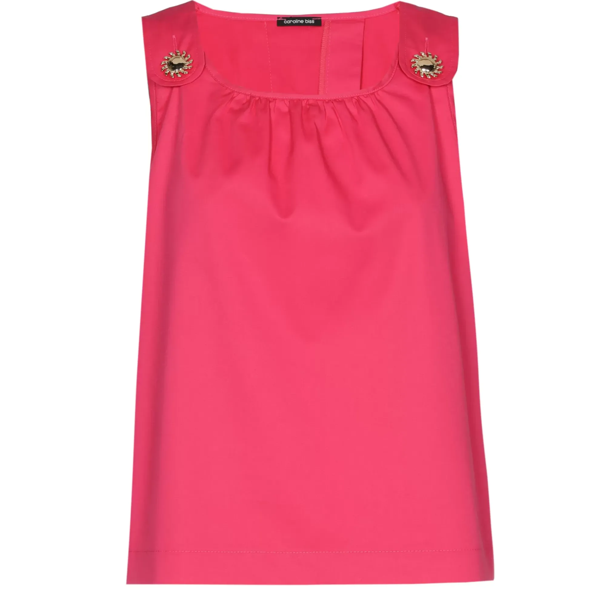 3673-74 / Comfortabele Top Met Rugeffect>Caroline Biss Sale
