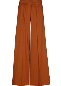 1569-35 / Comfortabele Wijde Broek In Katoen, Normal Waist>Caroline Biss Discount