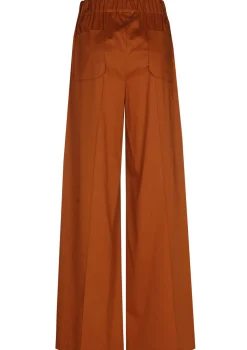 1569-35 / Comfortabele Wijde Broek In Katoen, Normal Waist>Caroline Biss Discount