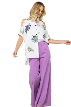3574-40 / Comfortabele Wijde Broek, Normal Waist><noscript><img width=