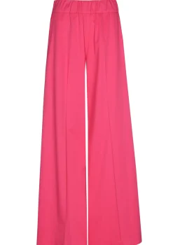 1569-74 / Comfortabele Wijde Broek In Katoen, Normal Waist>Caroline Biss New
