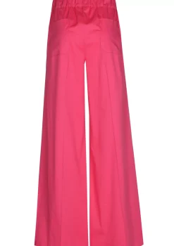 1569-74 / Comfortabele Wijde Broek In Katoen, Normal Waist>Caroline Biss New