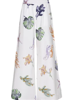 3581-69 / Comfortabele Wijde Katoenen Broek, Normal Waist>Caroline Biss Best