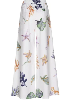 3581-69 / Comfortabele Wijde Katoenen Broek, Normal Waist>Caroline Biss Best