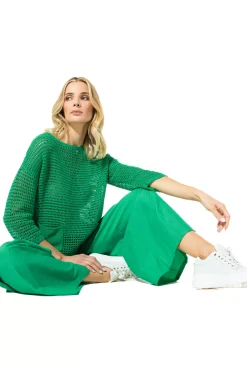 3213-61 / Doorzichtige Gehaakte Lange Pull><noscript><img width=