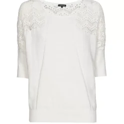1240-91 / Fijn Gebreide Pull 2 Styles>Caroline Biss Online