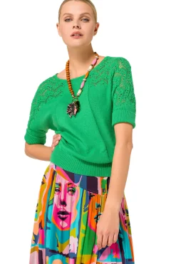 1240-63 / Fijn Gebreide Pull 2 Styles><noscript><img width=