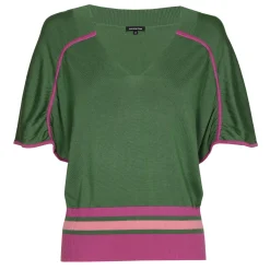 1251-69 / Fijn Gebreide Pull Met Mouweffect>Caroline Biss Best
