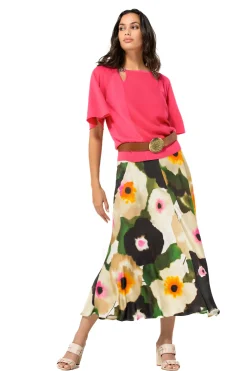 1258-74 / Fijn Gebreide Pull Met Fantasiemouw><noscript><img width=