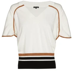 1251-39 / Fijn Gebreide Pull Met Mouweffect>Caroline Biss Discount
