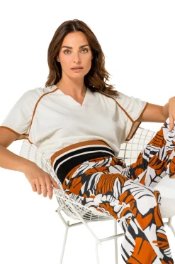 1251-39 / Fijn Gebreide Pull Met Mouweffect>Caroline Biss Discount