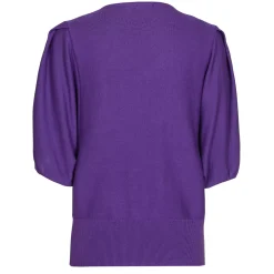 1247-45 / Fijn Gebreide Pull Met Mouweffect>Caroline Biss Sale