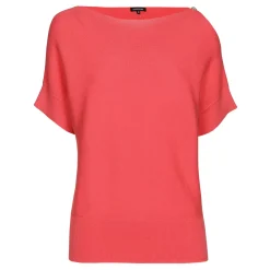 1246-72 / Fijn Gebreide Top Met Schoudereffect>Caroline Biss New