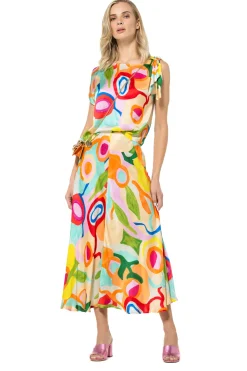3766-79 / Frivole Zwierige Midi Rok><noscript><img width=