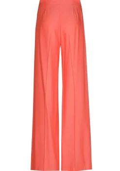 1586-55 / Geklede Broek, Recht Been, Normal Waist>Caroline Biss Clearance