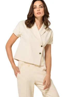 1683-34 / Geklede Comfortabele Citylook Top><noscript><img width=
