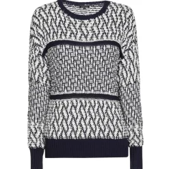 1220-29 / Grof Gebreide 'Debut De Saison' Pull>Caroline Biss