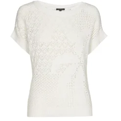 3215-91 / Half Doorzichtige Gebreide Pull>Caroline Biss Discount