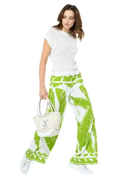 3215-91 / Half Doorzichtige Gebreide Pull><noscript><img width=