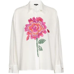 1669-69 / Katoenen Hemd Met Broderie>Caroline Biss Clearance