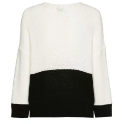 1298-19 / Katoenen Pull Bicolor>Caroline Biss Best
