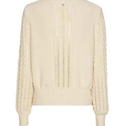1222-34 / Katoenen Pull Met Broderie>Caroline Biss Online