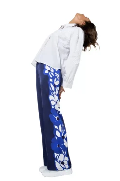 1608-90 / Korte Oversized Katoenen Bloes Met Broderie><noscript><img width=