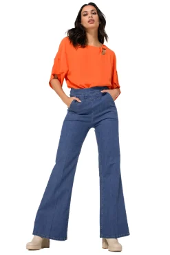 1617-53 / Korte Soepelvallende Top><noscript><img width=