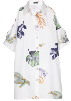 3682-69 / Lange Chemise Met Schoudereffect>Caroline Biss Best