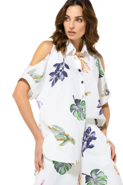 3682-69 / Lange Chemise Met Schoudereffect><noscript><img width=