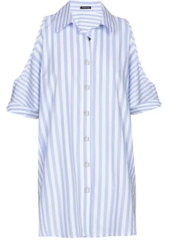 3678-24 / Lange Chemise Met Schoudereffect>Caroline Biss