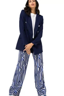 1824-21 / Licht Aansluitende Citylook Comfortabele Blazer><noscript><img width=