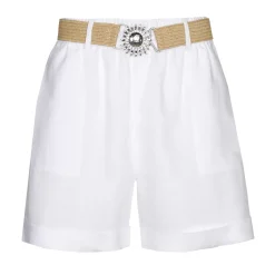 3568-90 / Linnen Short, Normal Waist>Caroline Biss Clearance
