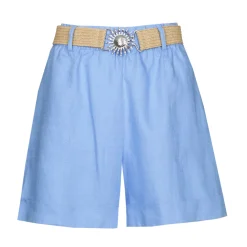 3568-24 / Linnen Short, Normal Waist>Caroline Biss New